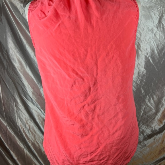 Lilly Pulitzer Coral Sleeveless Blouse A0209 - Picture 3 of 4